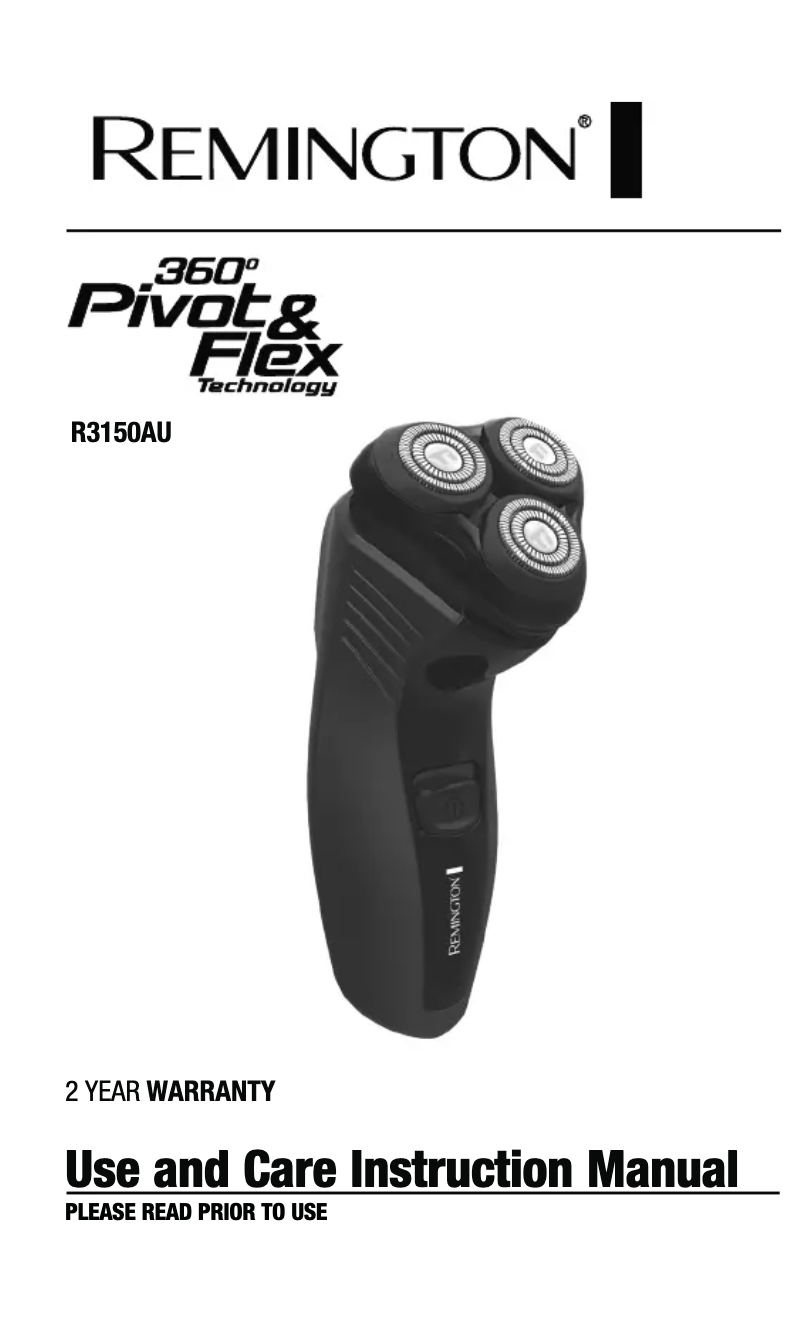 Page 1 de la notice Manuel utilisateur Remington Precision X-System R3150AU