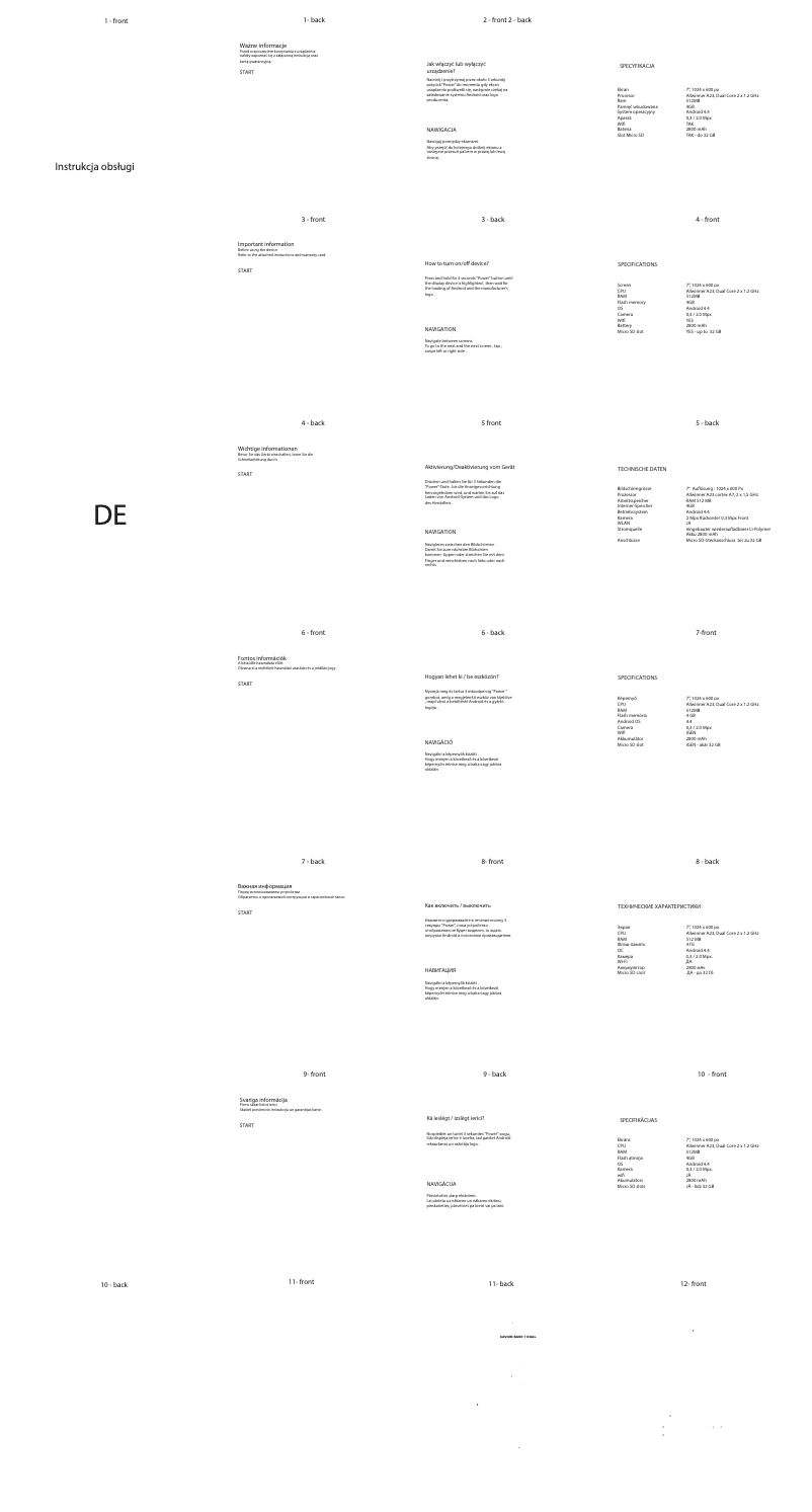 Image de la première page du manuel de l'appareil Base 7 Dual