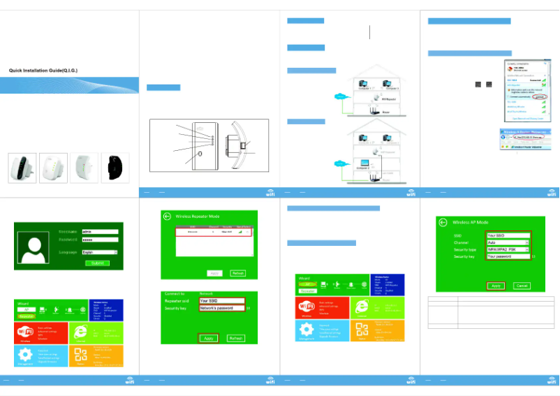 Image de la première page du manuel de l'appareil I-WL-REPEATER