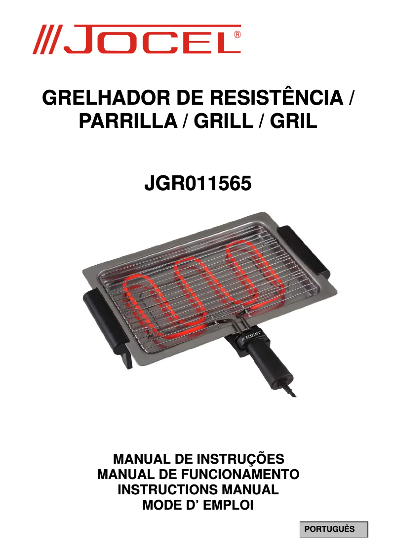 Página 1 del manual Manual de usuario Jocel JGR011565