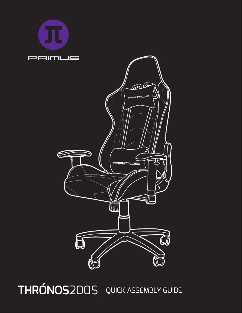 Imagen de la primera página del manual del dispositivo Thrónos 200S