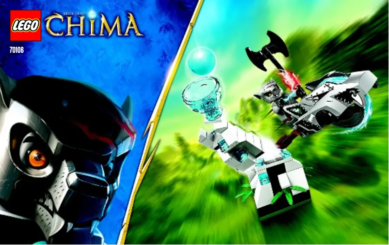 Image de la première page du manuel de l'appareil Chima 70106