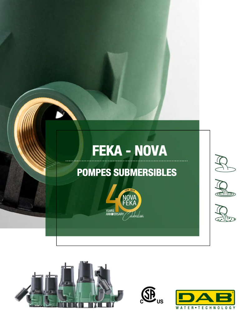 Page n°1 - Brochure DAB FEKA