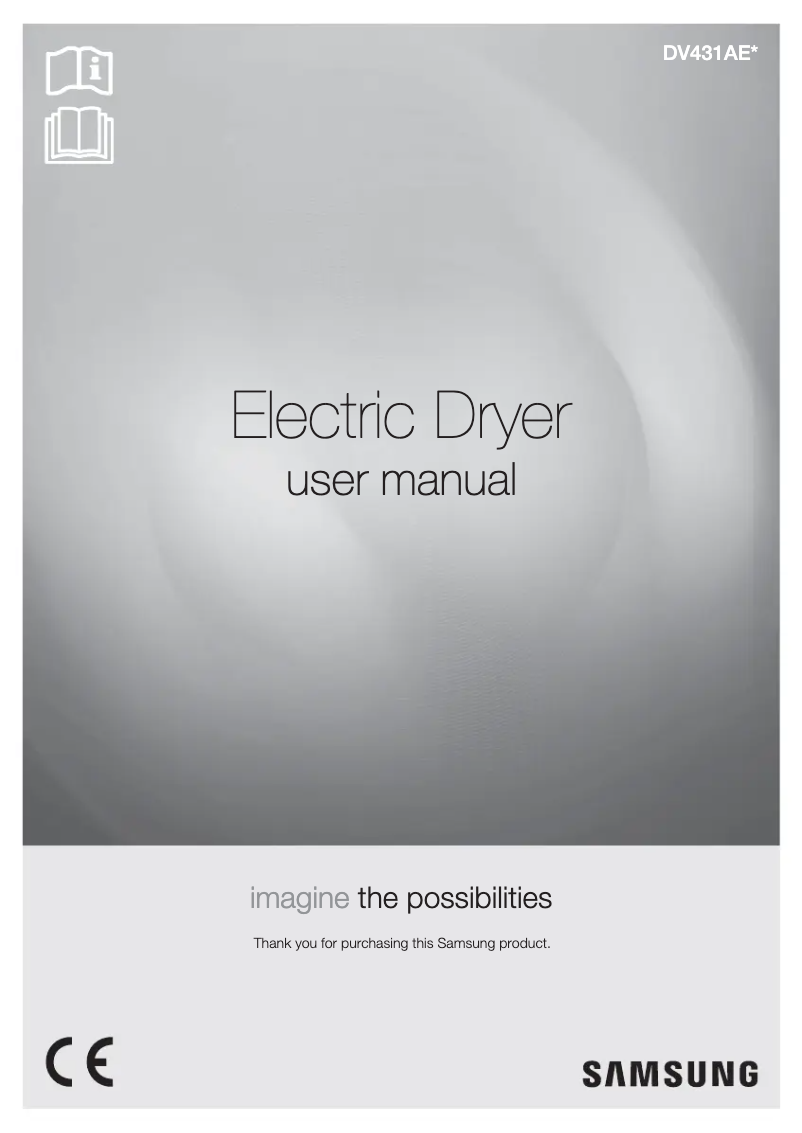 Página 1 del manual Manual de usuario Samsung DV431AEP/XEU