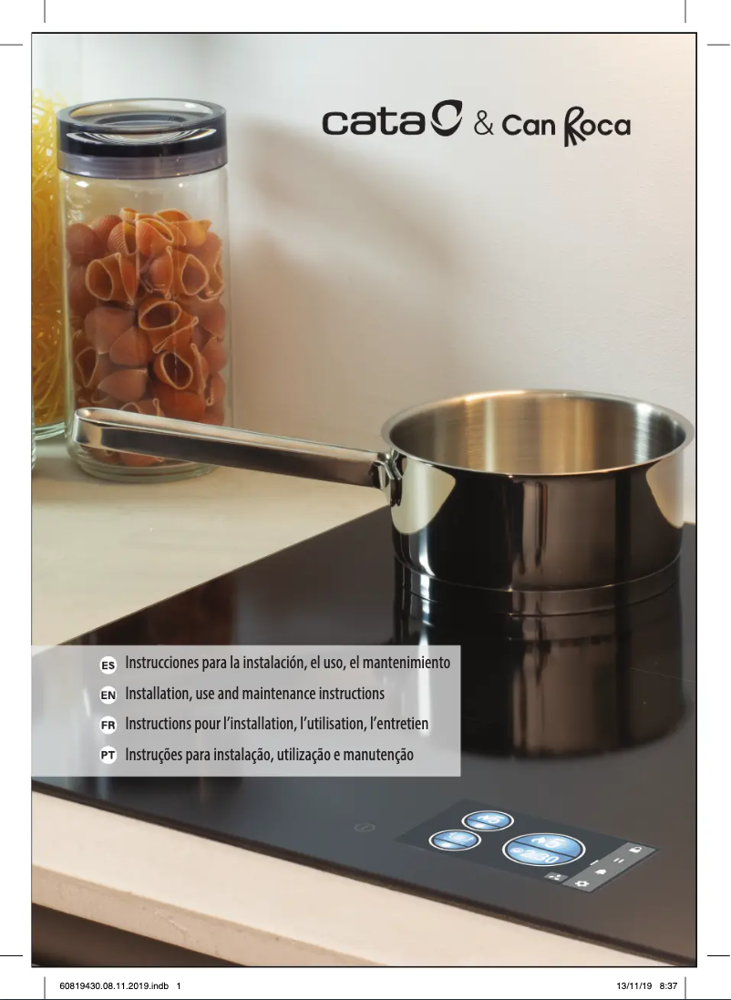 Page 1 de la notice Manuel utilisateur CATA IDF 9012 PRO BK