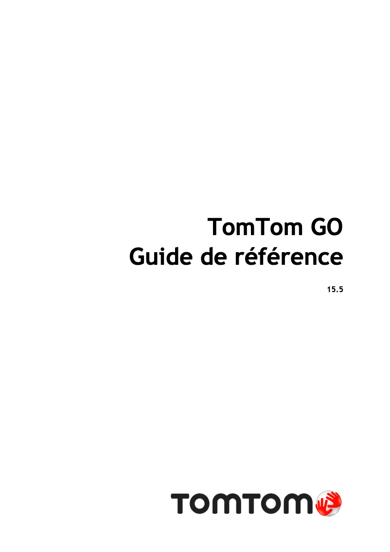 Image de la première page du manuel de l'appareil GO 610