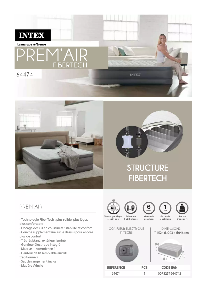 Página 1 del manual Manual de usuario Intex PremAire