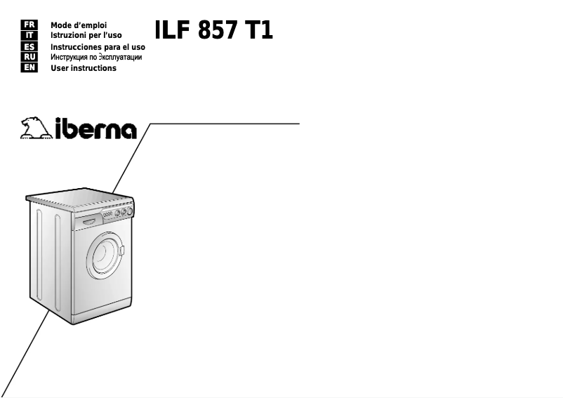 Page n°1 - Manuel utilisateur Iberna LB ILF 8571