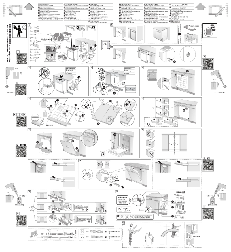 Page 1 de la notice Guide d'installation Siemens SN55ZS49CE