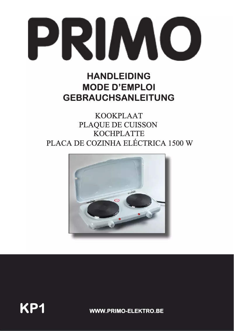 Image de la première page du manuel de l'appareil KP1