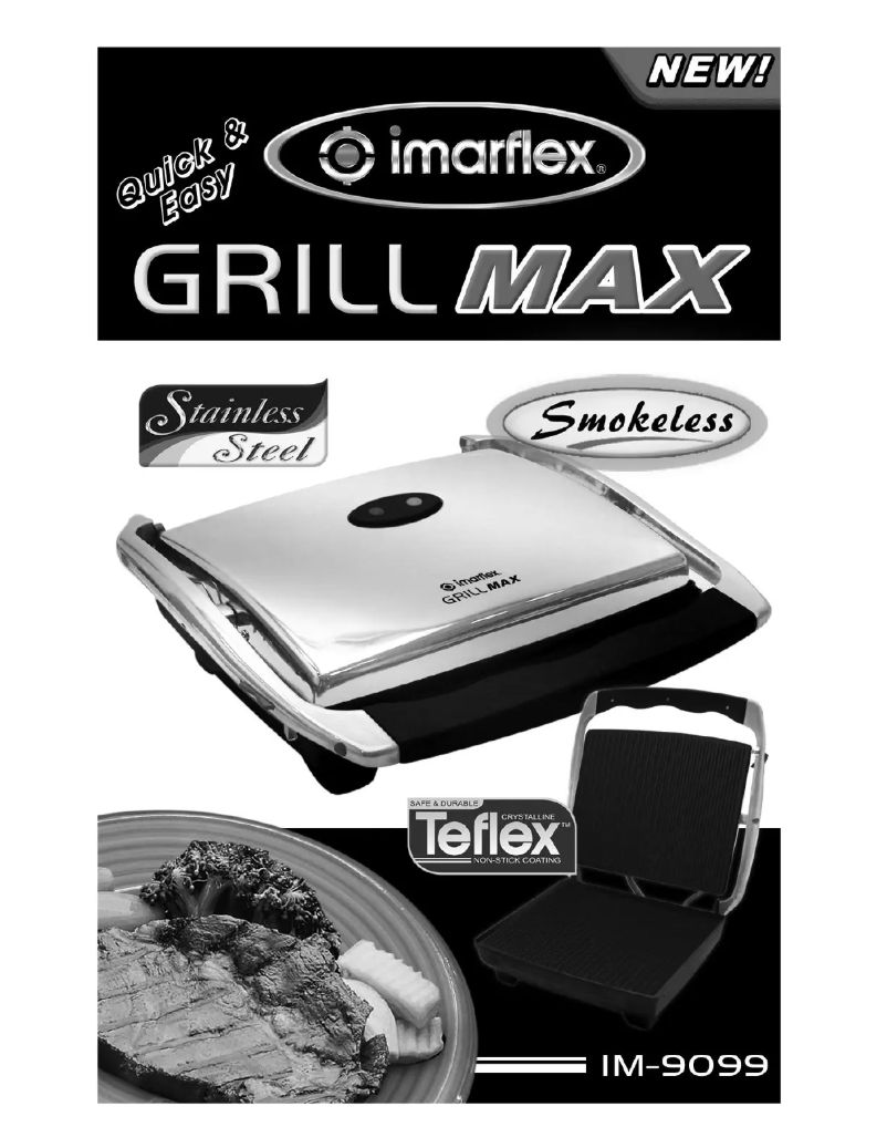 Page 1 de la notice Manuel utilisateur Imarflex IM-9099