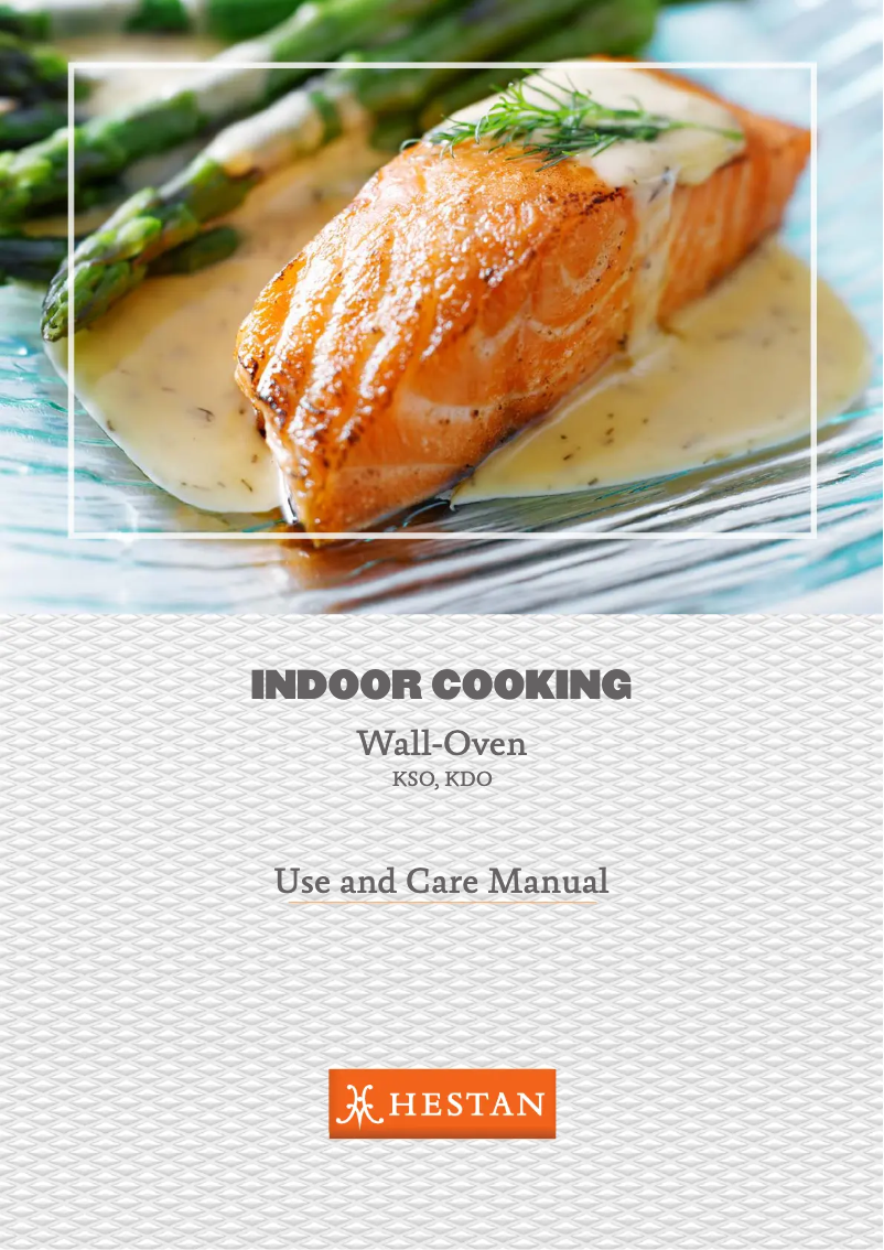 Page 1 de la notice Manuel utilisateur Hestan KDO30