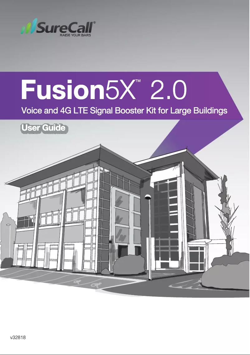 Page n°1 - Manuel utilisateur SureCall Fusion5X 2.0