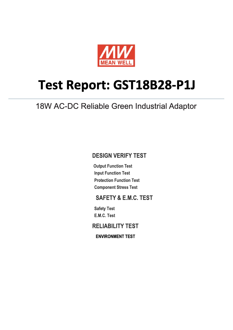 Image de la première page du manuel de l'appareil GST18B28-P1J