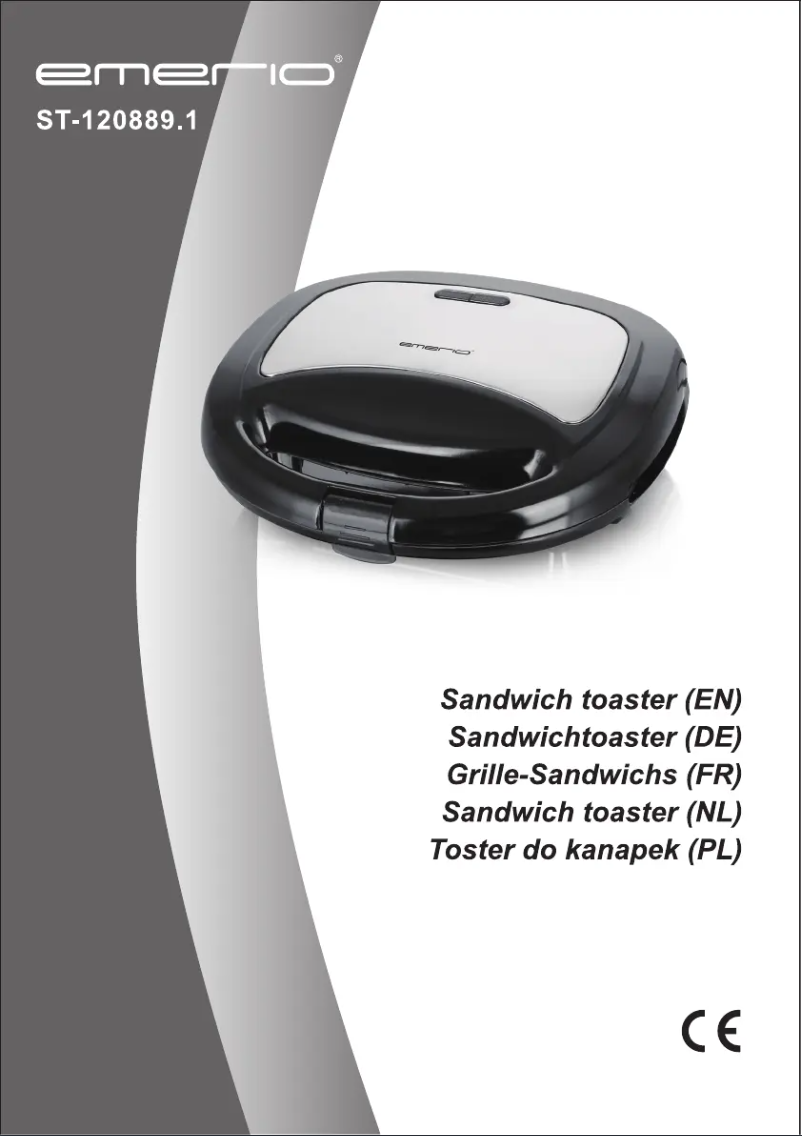 Page n°1 - Manuel utilisateur Emerio ST-120889.1