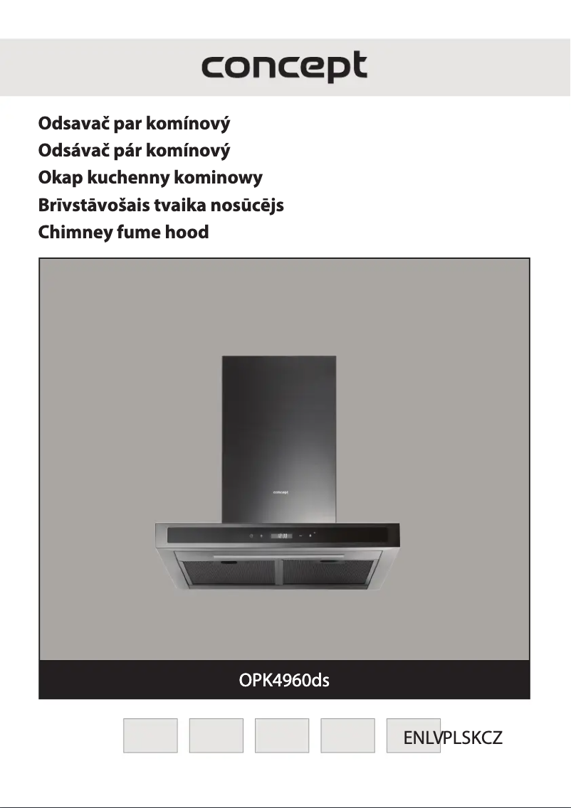 Page 1 de la notice Manuel utilisateur Concept OPK4960DS