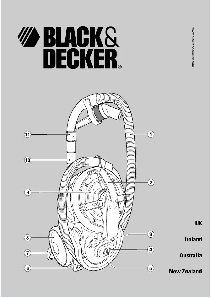 Page 1 de la notice Manuel utilisateur Black & Decker VN1800
