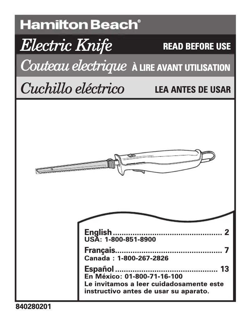 Image de la première page du manuel de l'appareil 74250R