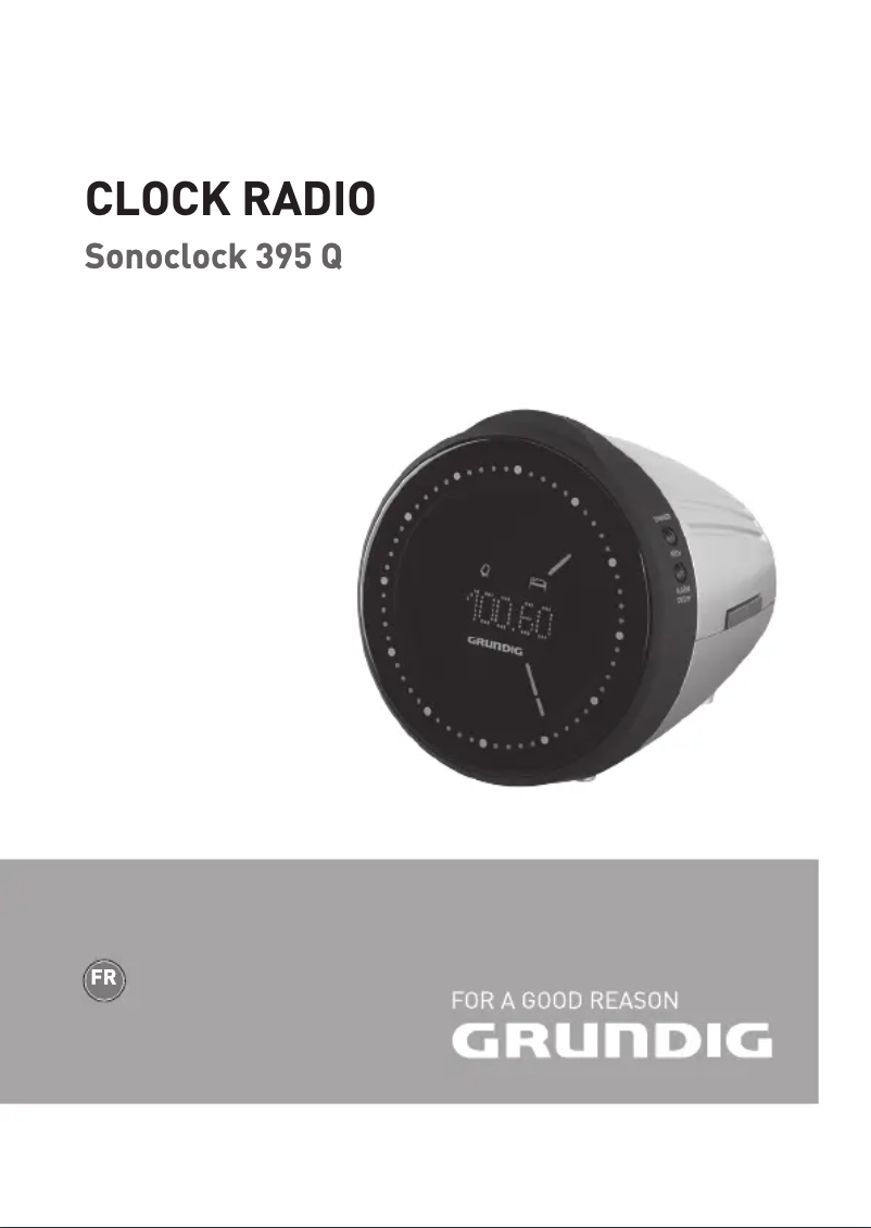 Imagen de la primera página del manual del dispositivo Sonoclock 395 Q