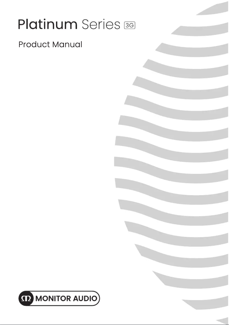 Page n°1 - Manuel utilisateur Monitor Audio Platinum C250 3G schwarz hochglanz