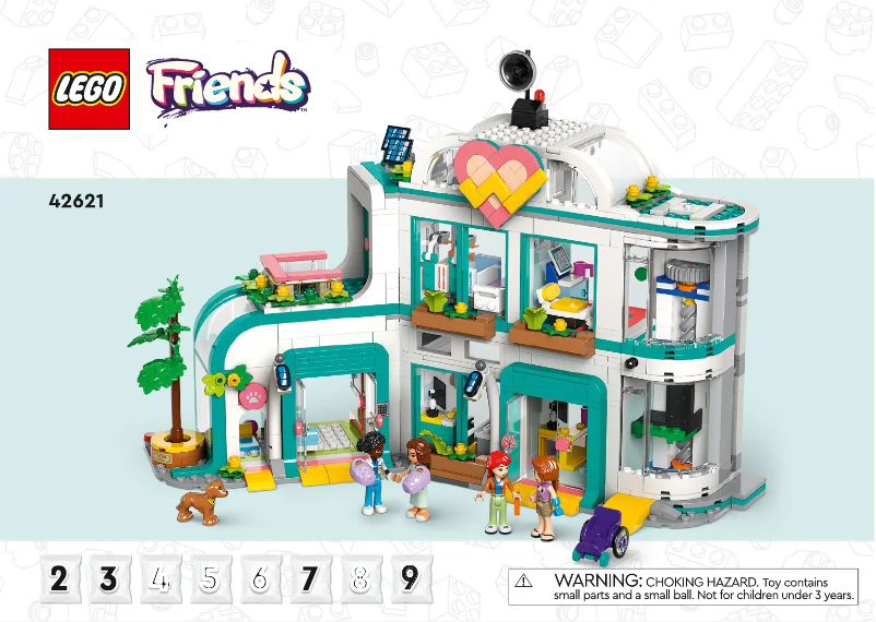 Page 1 de la notice Manuel utilisateur Lego Friends 42621
