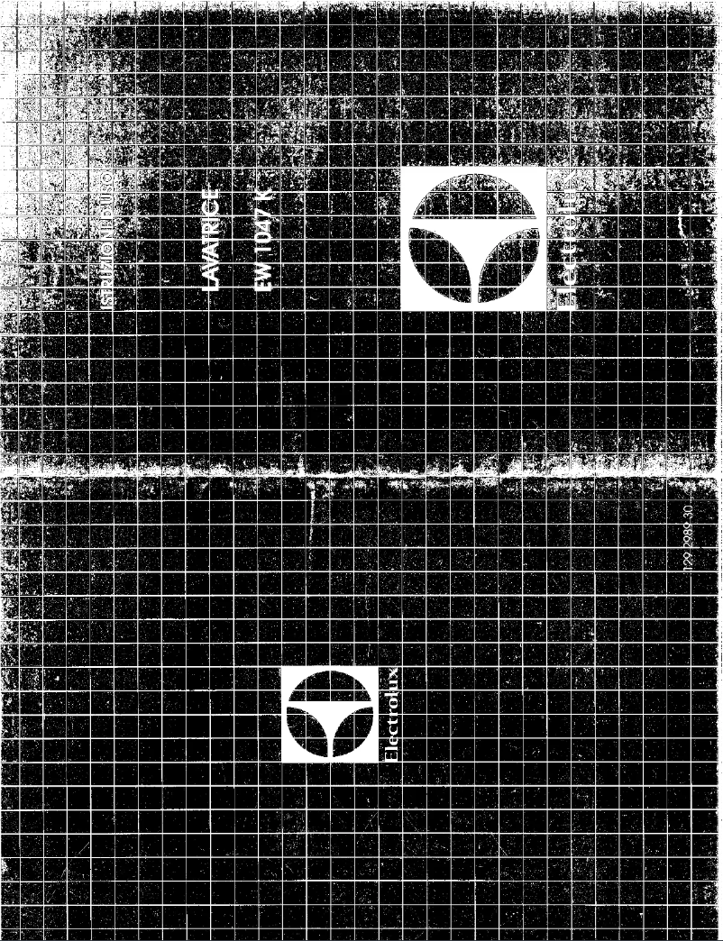Página 1 del manual Manual de usuario Electrolux EW 1047K