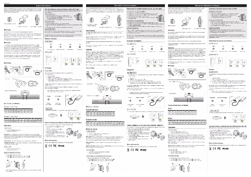Page 1 de la notice Manuel utilisateur Lezyne Connect Drive