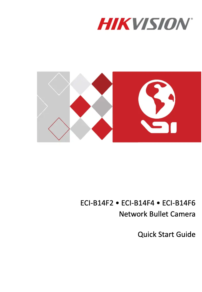 Image de la première page du manuel de l'appareil ECI-B14F2