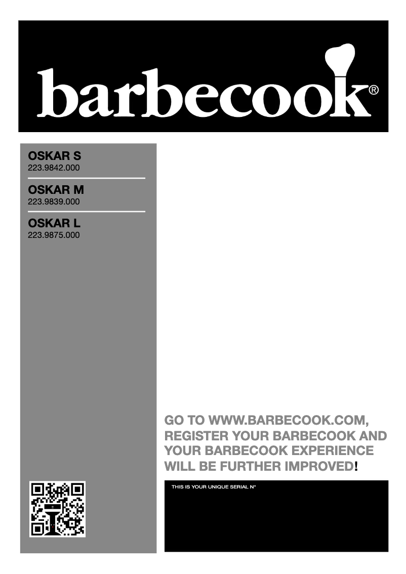 Image de la première page du manuel de l'appareil Oskar S