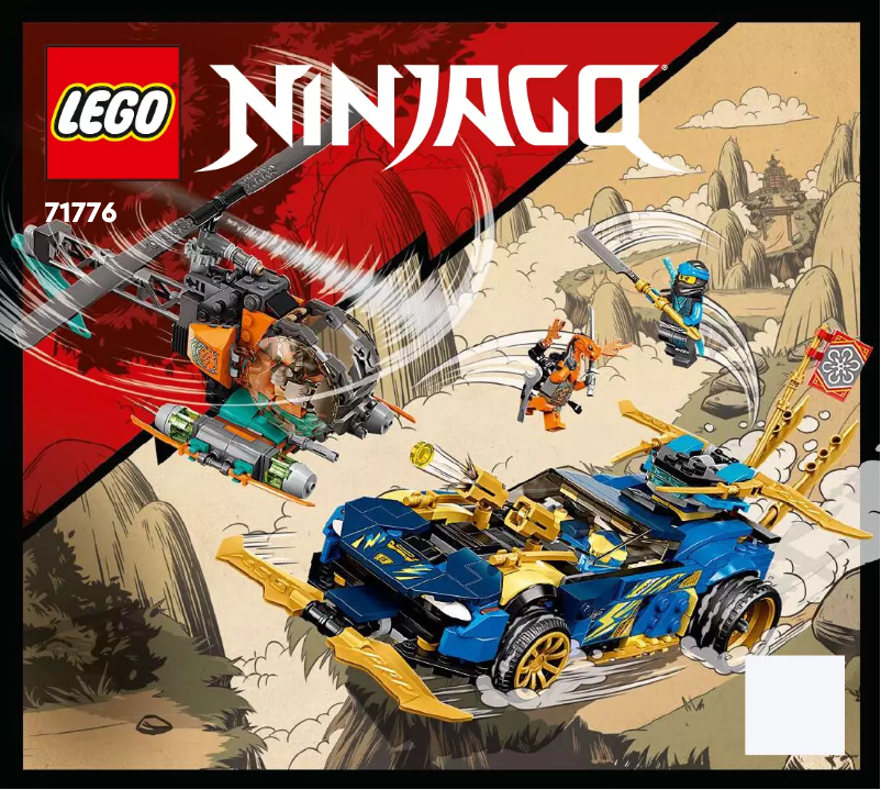 Page 1 de la notice Manuel utilisateur Lego Ninjago 71776