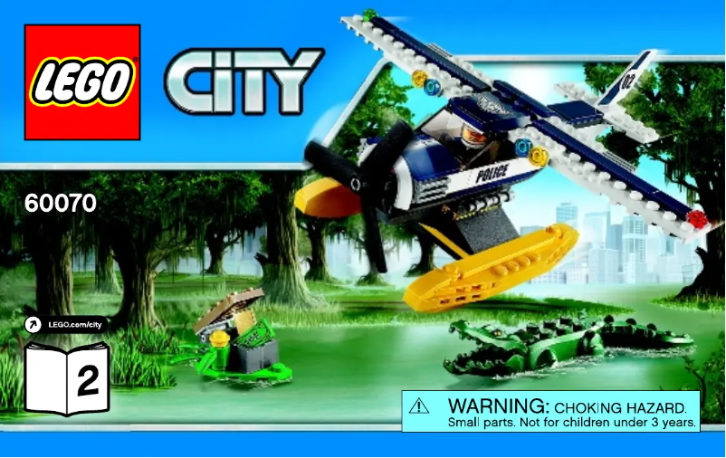 Page 1 de la notice Manuel utilisateur Lego City 60070