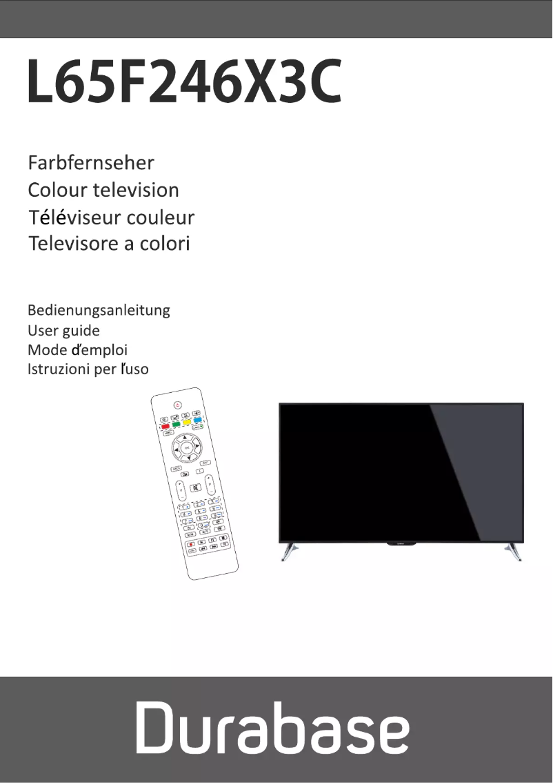 Page 1 de la notice Manuel utilisateur Durabase L65F246X3C