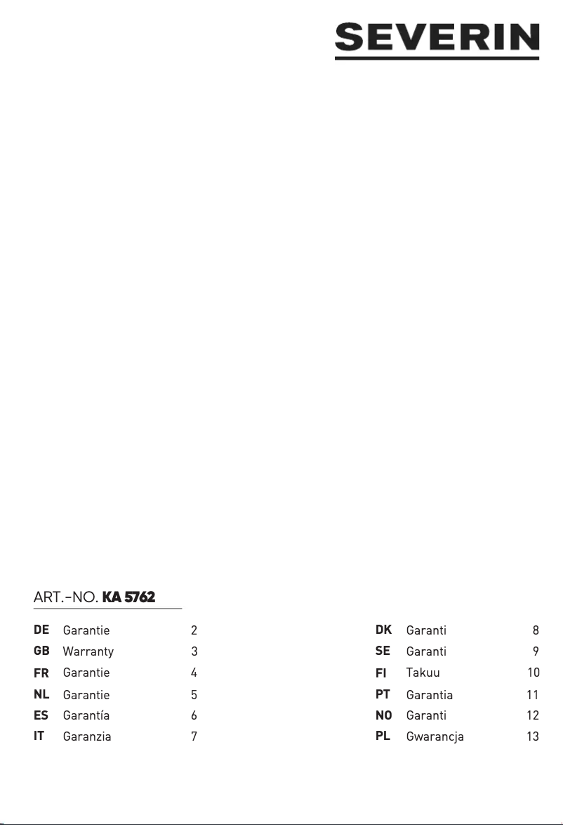 Image de la première page du manuel de l'appareil KA 5762