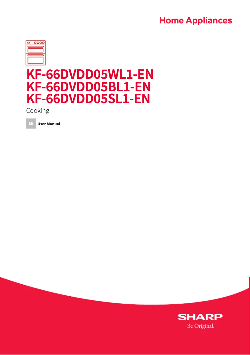 Image de la première page du manuel de l'appareil KF- 66DVDD05WL1-EN