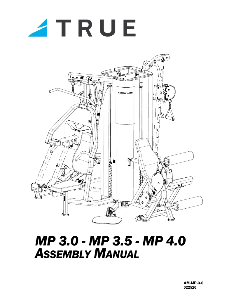 Image de la première page du manuel de l'appareil MP 3.0