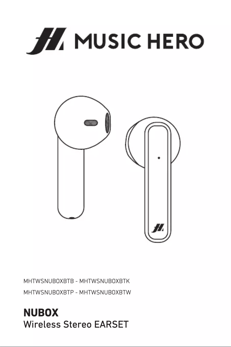 Image de la première page du manuel de l'appareil Nubox