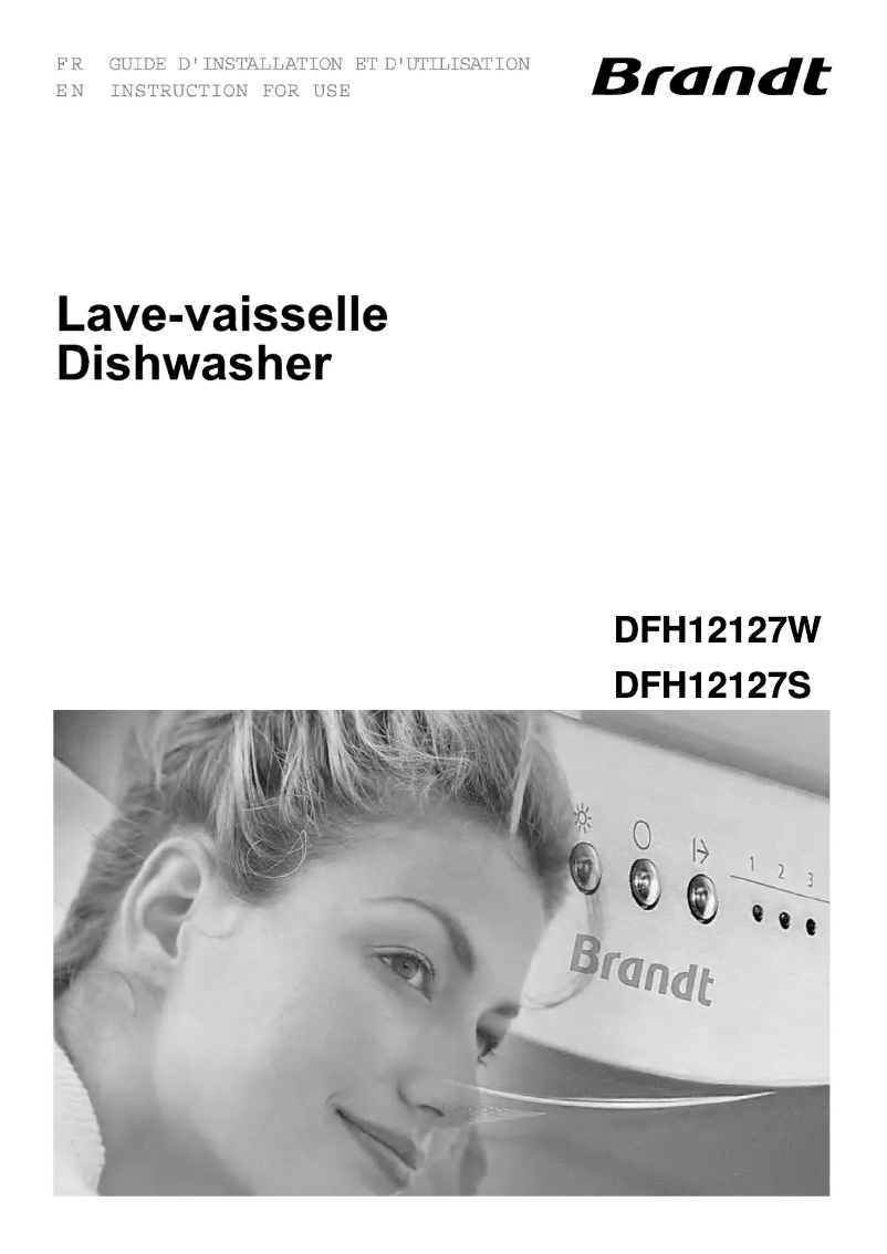 Image de la première page du manuel de l'appareil DFH12127W