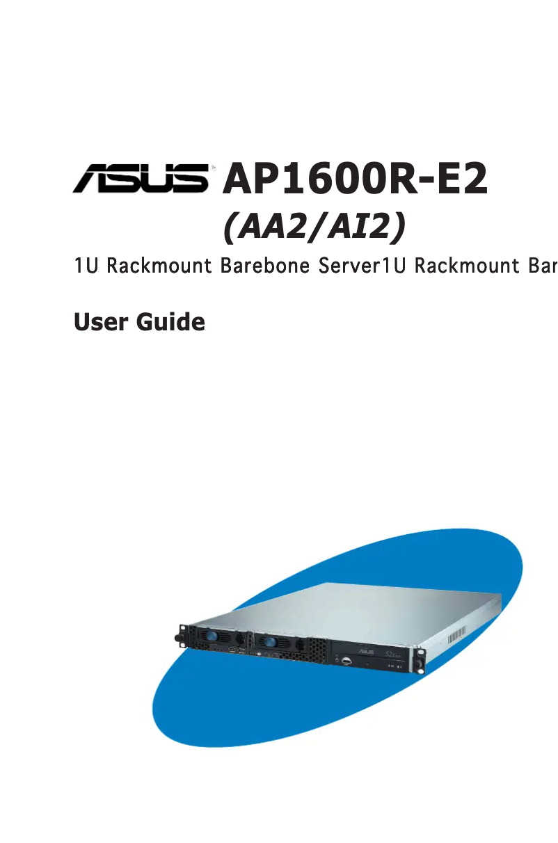 Page 1 de la notice Manuel utilisateur Asus AP1600R-E2