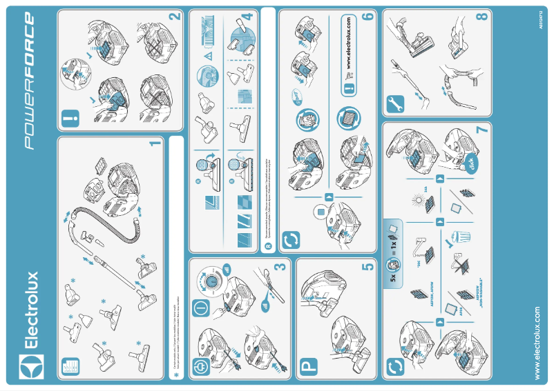 Image de la première page du manuel de l'appareil EPF65BR