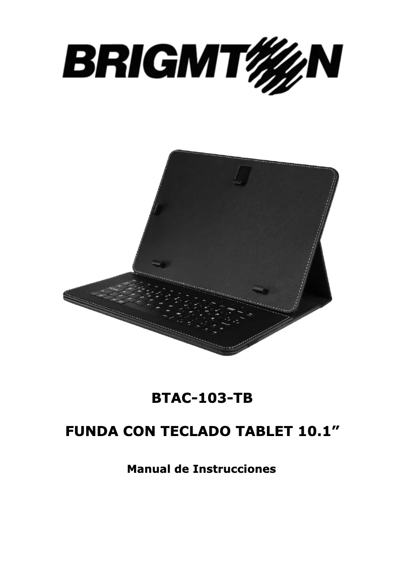 Image de la première page du manuel de l'appareil BTAC-103-TB