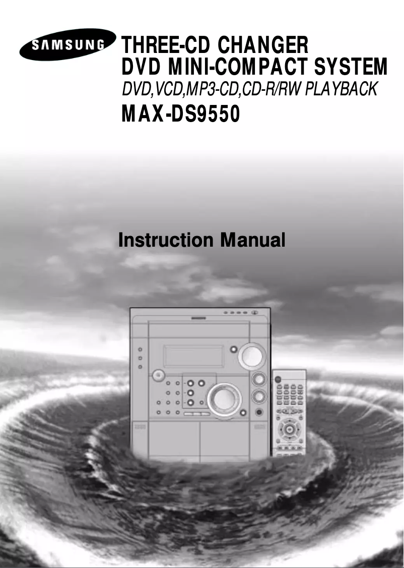 Page 1 de la notice Manuel utilisateur Samsung MAX-DS720