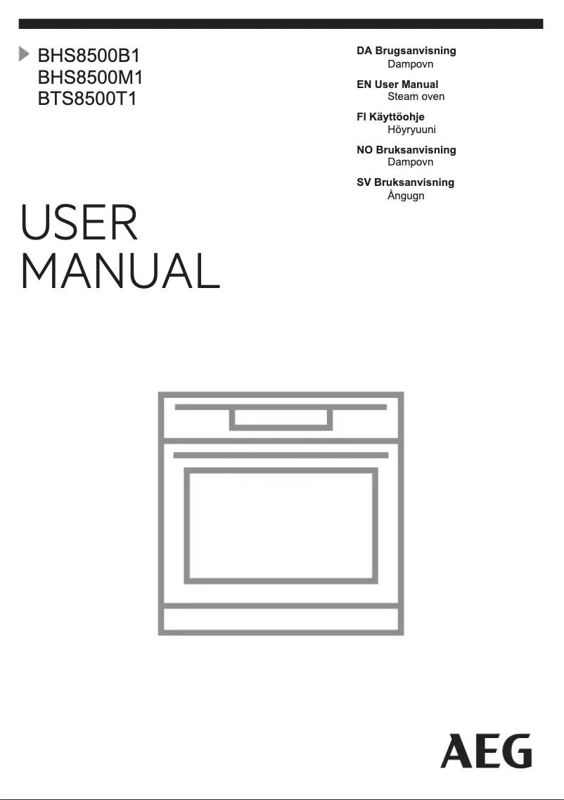 Página 1 del manual Manual de usuario AEG BHS8500B1