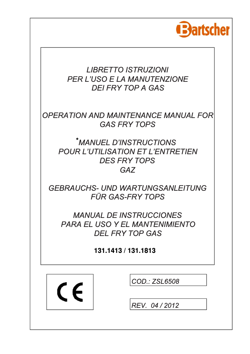 Image de la première page du manuel de l'appareil 1311413