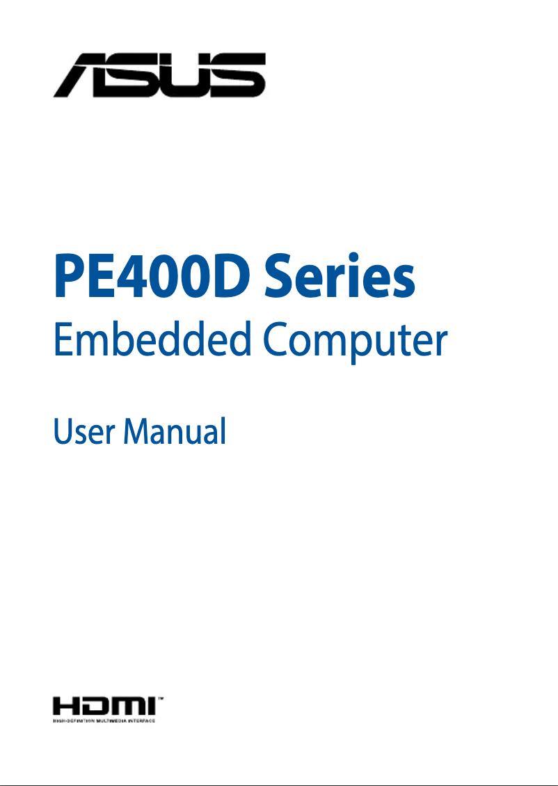 Image de la première page du manuel de l'appareil PE400D