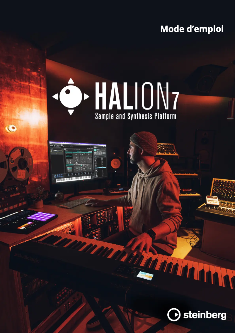 Image de la première page du manuel de l'appareil HALion 7