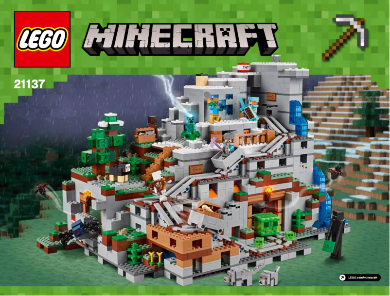 Page n°1 - Manuel utilisateur Lego Minecraft 21137