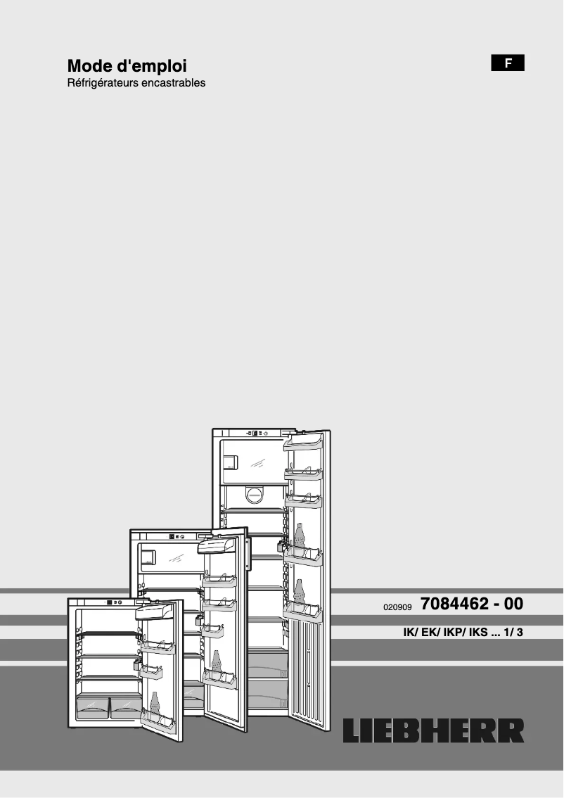 Image de la première page du manuel de l'appareil IK 1504 Comfort
