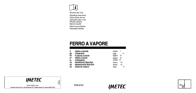 Image de la première page du manuel de l'appareil ZeroCalc Z1 2500