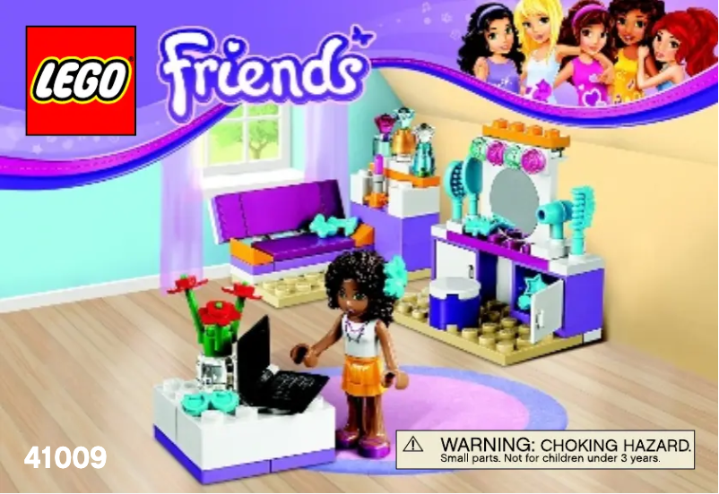 Page n°1 - Manuel utilisateur Lego Friends 41009
