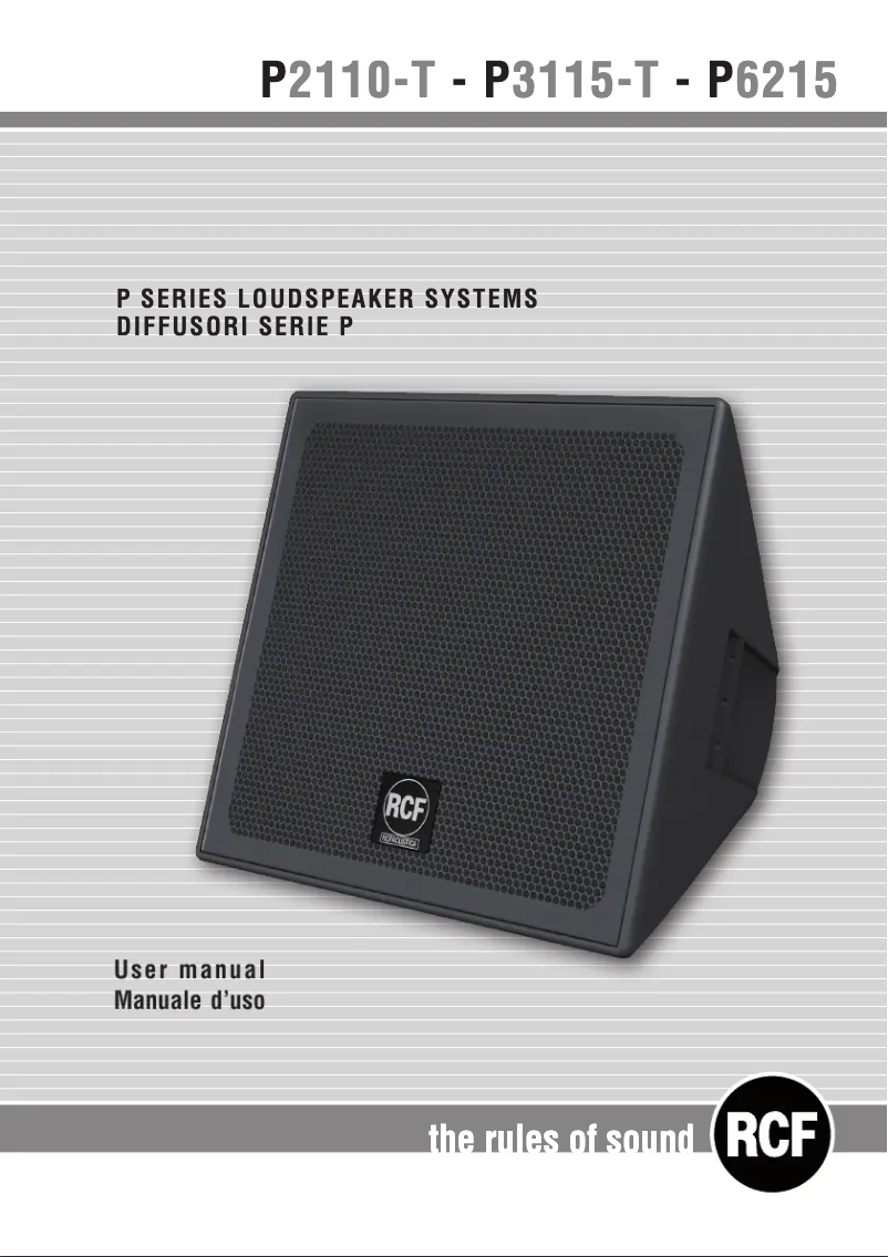 Image de la première page du manuel de l'appareil P3115-T